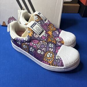 Adidas Superstar 360 Kevin Lyons Monster Size 2.5 Kids Running Shoes Pink GX3293